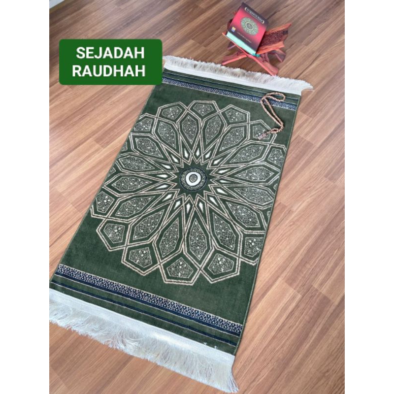 SEJADAH RAUDHAH SPECIAL NABAWI ORI SAIZ MEDIUM 4mm / 8mm KOLEKSI ...