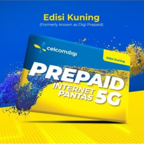 Sim cards Digi Prepaid Kuning Edition For Foreigner | Passport Owner ...