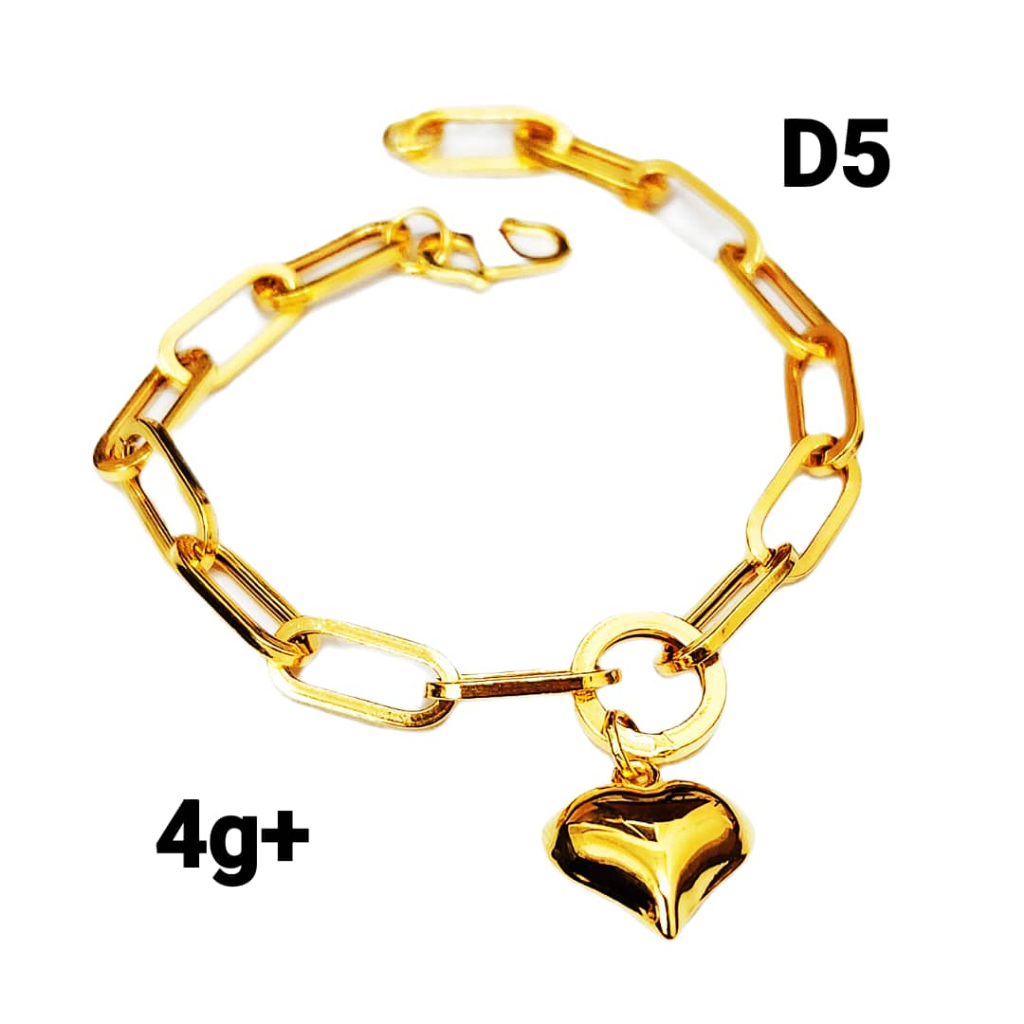 Wing Sing Rantai Gelang Tangan Paper Clip Sauh Saud Licin Fesyen ...