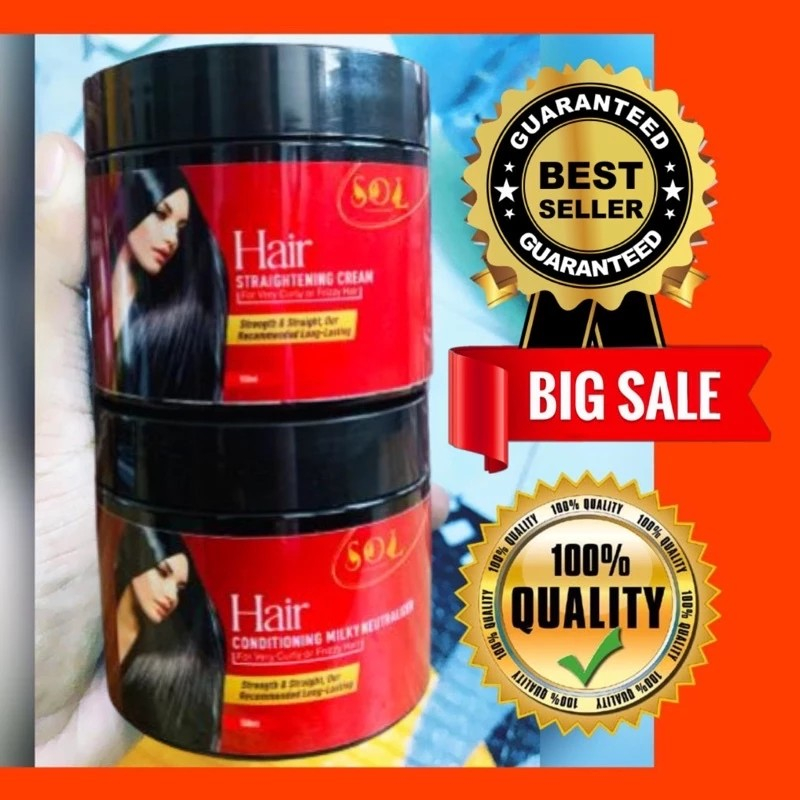 💥[ LULUS KKM ]💥 HAIR STRAIGHTENER BY SOL~UBAT PELURUS ~ REBONDING CREAM ...