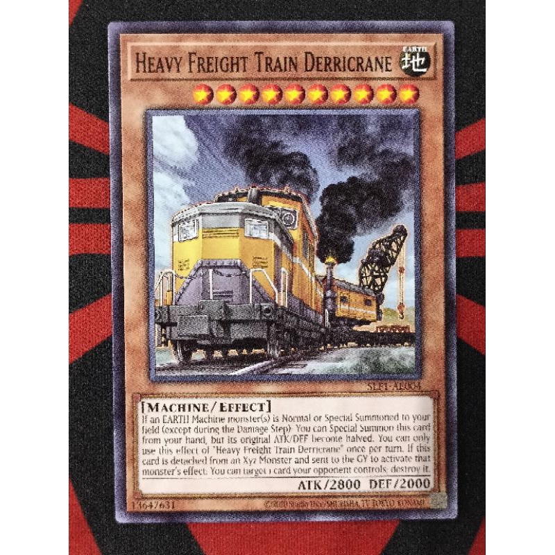 Thẻ Bài Yugioh Chính Hãng | Heavy Freight Train Derricrane | INCH Super Rare. | Việt Nam