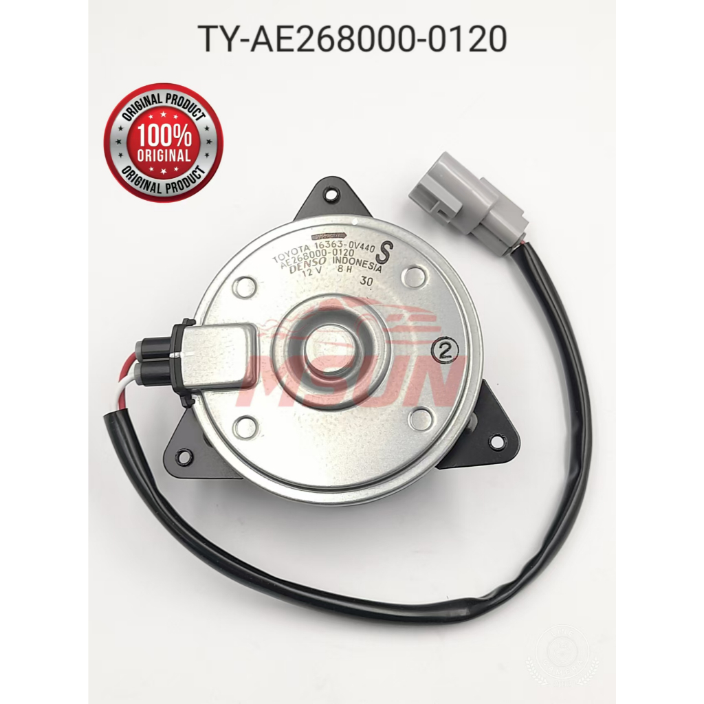 RADIATOR FAN MOTOR (DENSO TYPE) TOYOTA CAMRY ASV50 HYBRID 2012-2017 ...
