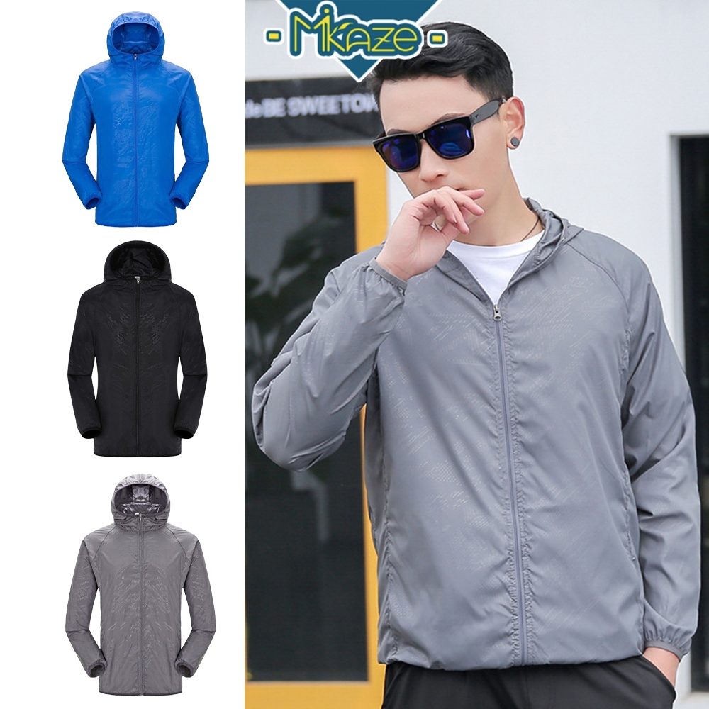 MIKAZE - DANNY Without Pocket Jacket Windbreaker Sport Ultra-Light ...