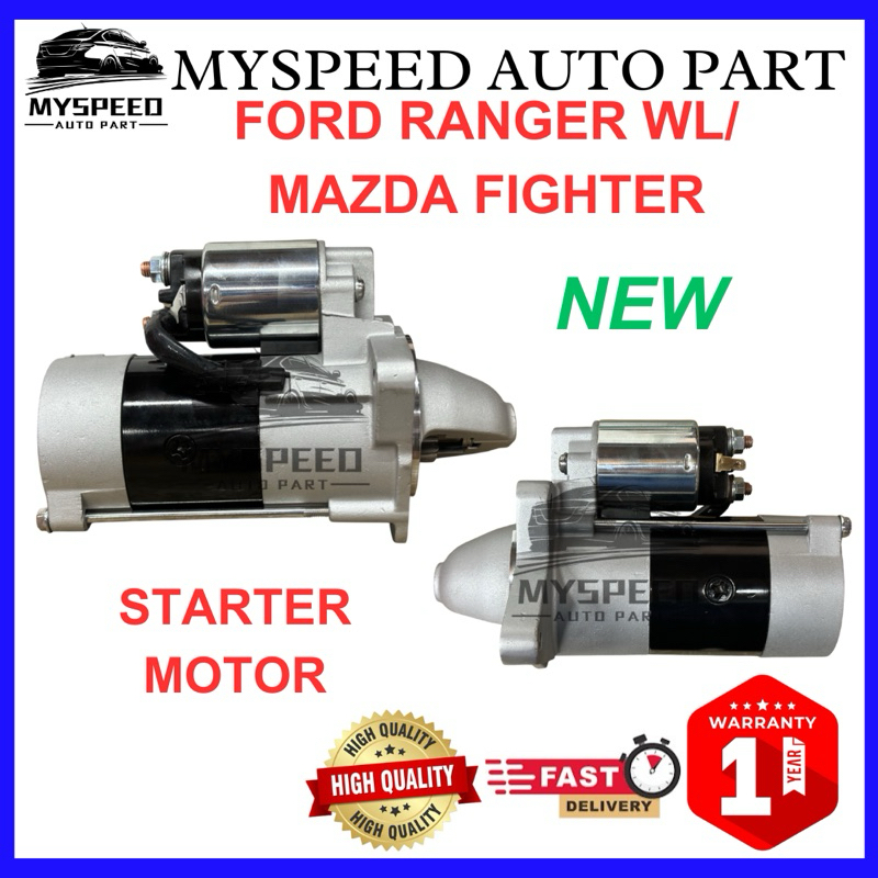 FORD RANGER WL/MAZDA FIGHTER STARTER MOTOR HIGH QUALITY | Shopee Malaysia