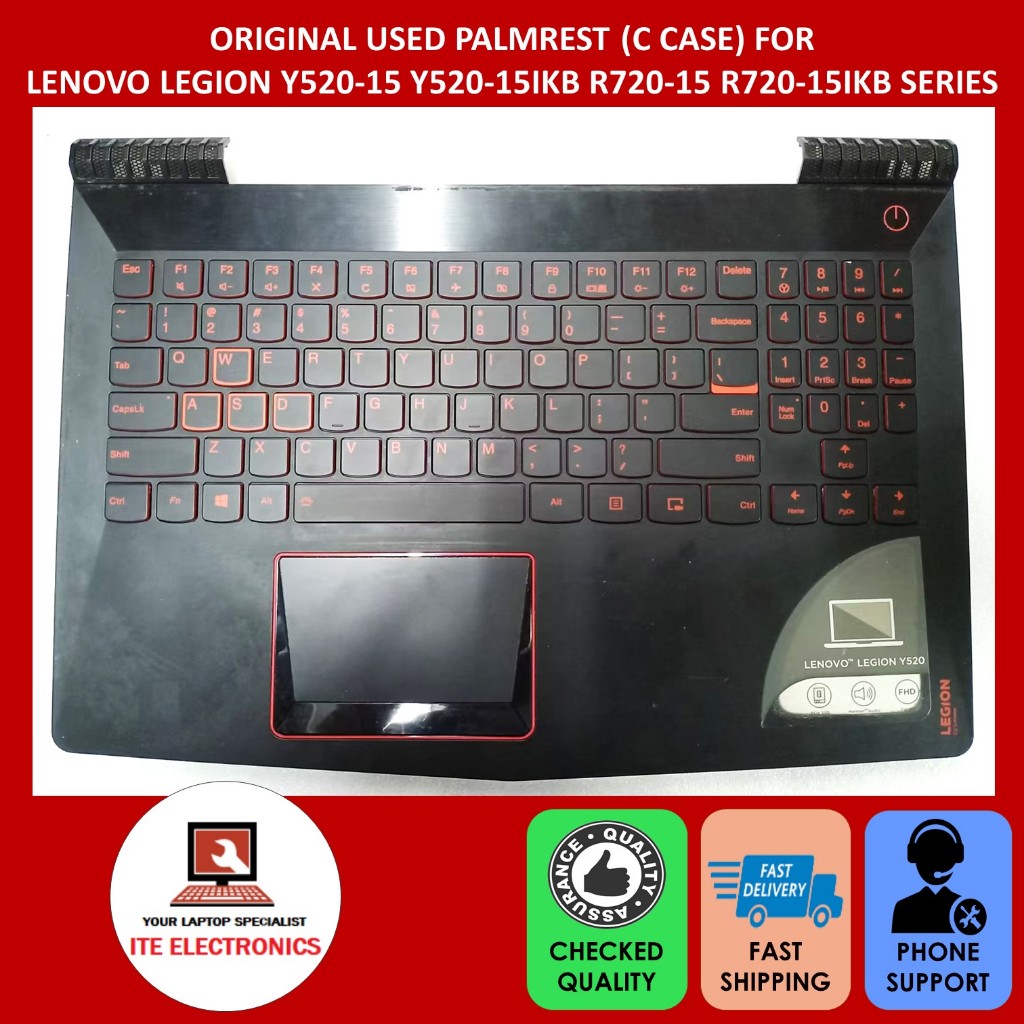 ORIGINAL LENOVO LEGION Y520-15 Y520-15IKB R720-15 R720-15IKB FRONT