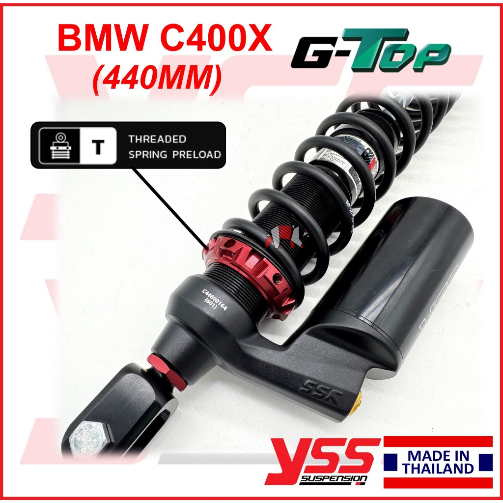 YSS C400GT, QJ Fortress 350, C400X (440MM) G-TOP adjustable