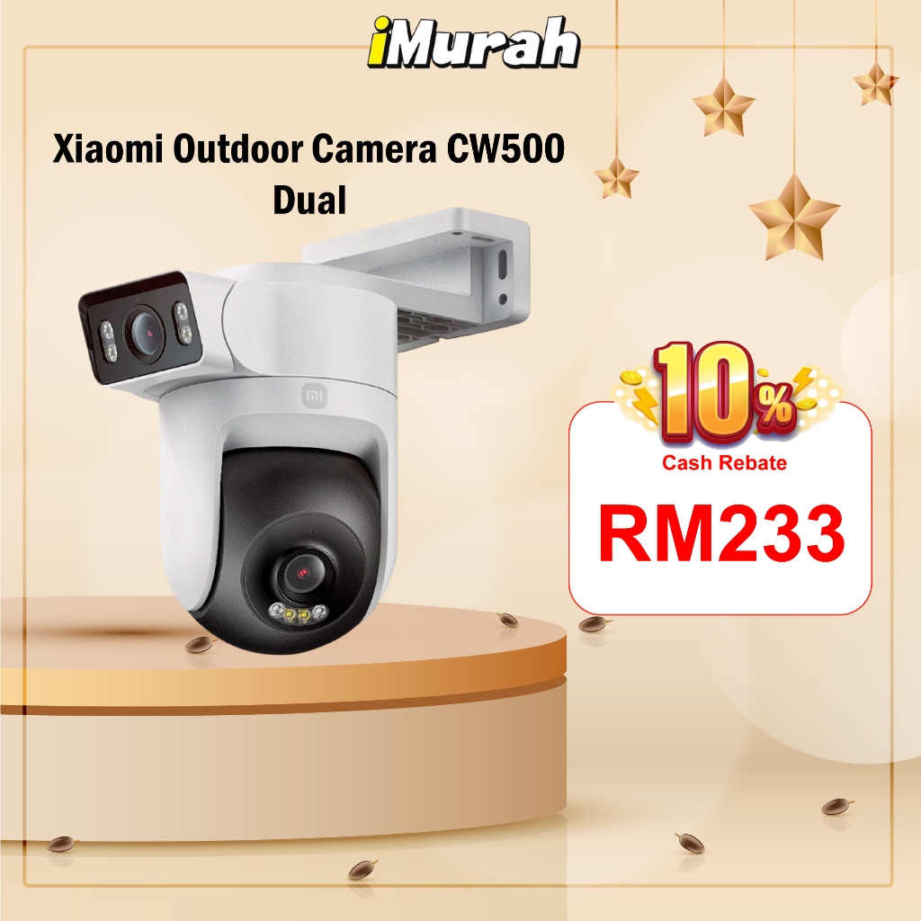 Xiaomi Outdoor Camera CW500 Dual [ IP66 water and dust resistant ...