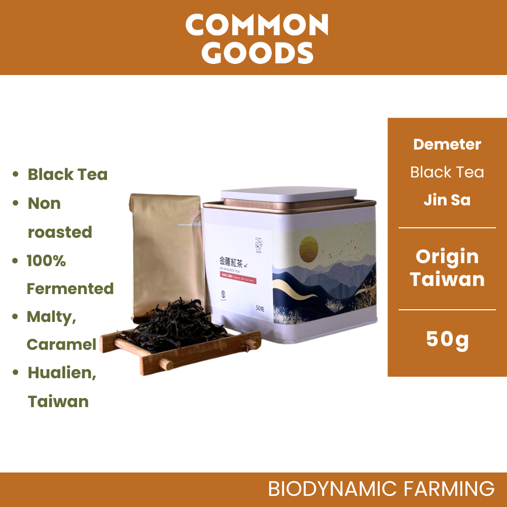 Jin Sa Black Tea, 50g, Biodynamic, Common Goods, 金薩紅茶 | Shopee Malaysia