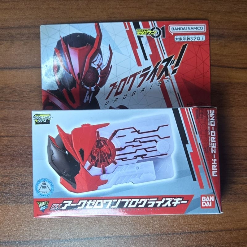 NEW BANDAI DX Ark-Zero-One Ark Zero One Progrise Key Kamen Rider Zero ...