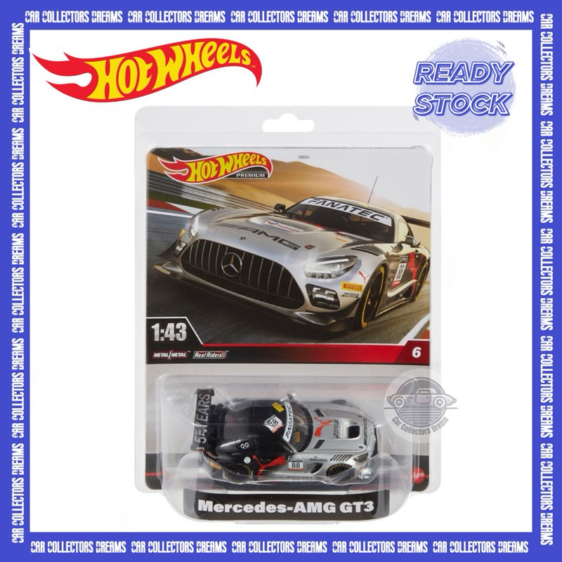 [Ready Stock] Hot Wheels Mercedes-AMG GT3 / 1:43 / Brand New / Sealed ...