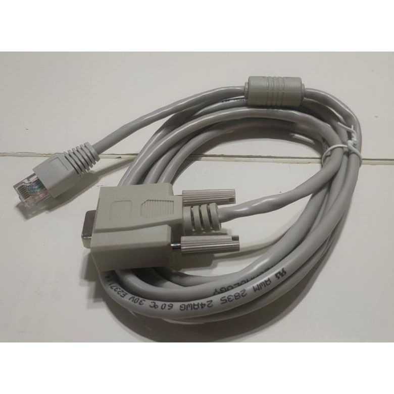 RJ45 Male to RS232 Female DB9 Serial Console Configuration Cable 1 ...