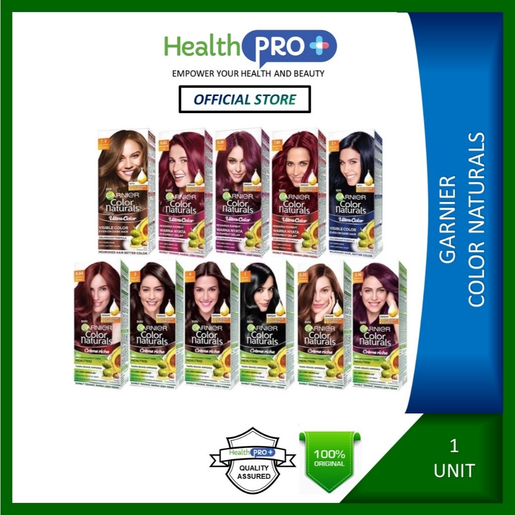 GARNIER HAIR COLOR Color Naturals EXPIRY01/2026 Shopee Malaysia