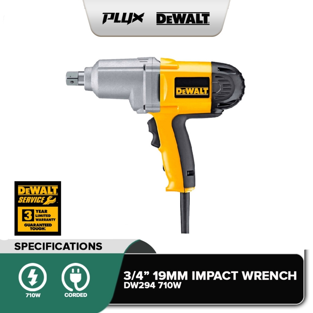 DEWALT DW294-GB Impact Wrench (3/4