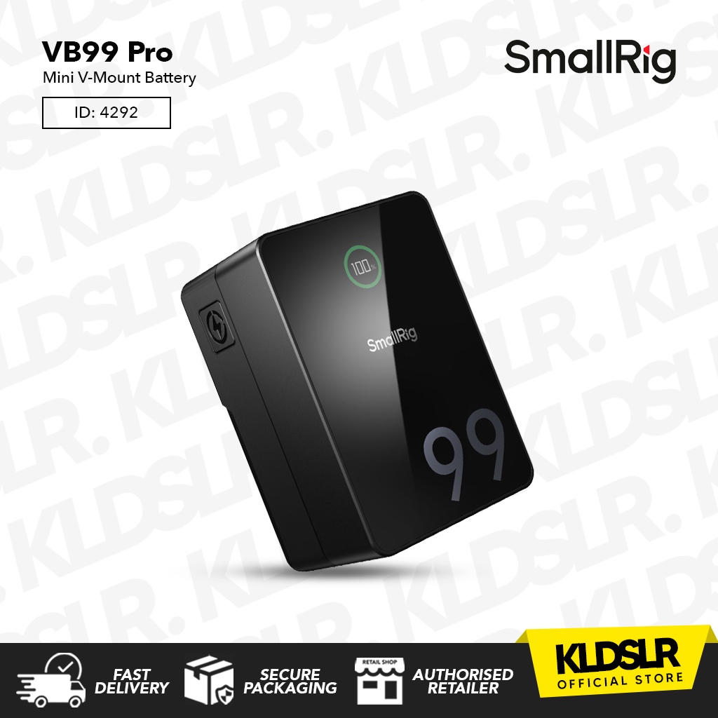 SmallRig VB99 Pro Mini V-Mount Battery - 4292 | Shopee Malaysia