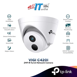 TP-Link VIGI C420I 2MP (4mm) Outdoor Full Turret Network Camera