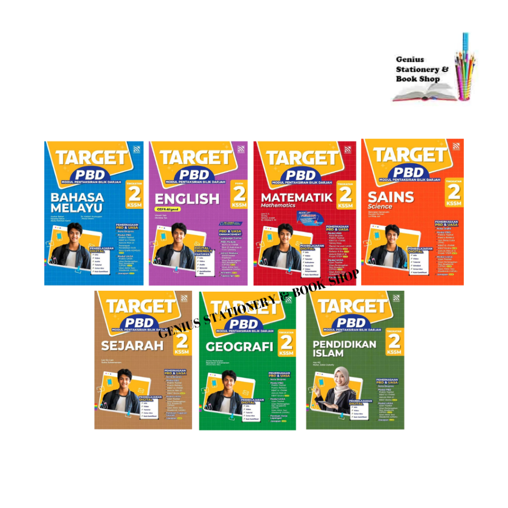 Buku Latihan: Target PBD KSSM 2025 Tingkatan 2- Pelangi | Shopee Malaysia