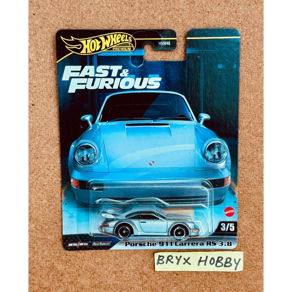 Hot Wheels Premium Fast &amp; Furious Mix3 &ndash; Porsche 911 Carrera RS 3.8 &ndash; 1/64
