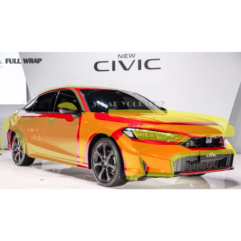 Pre Cut Ppf Honda Civic Sedan Base 2024
