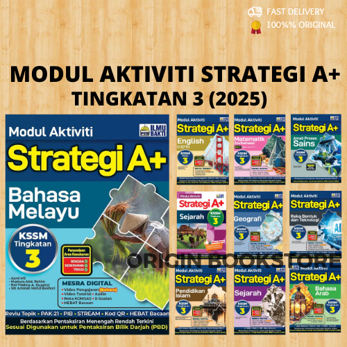[OG] BUKU KERJA / LATIHAN MODUL AKTIVITI STRATEGI A+ Tingkatan 3 (2026 ...
