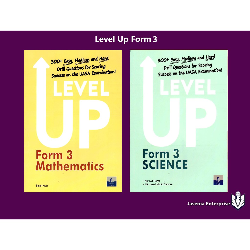 Level Up Form 3 Mathematics | Science | Shopee Malaysia