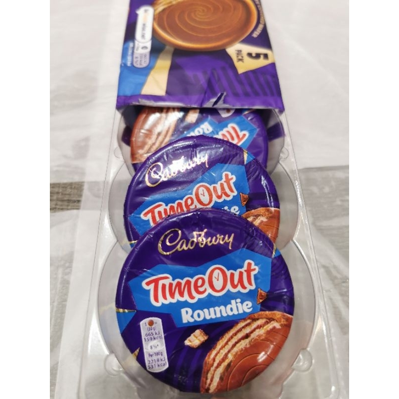 Cadbury Timeout Roundiex Thick Chocolate Wafer 5 loose pack | Shopee ...