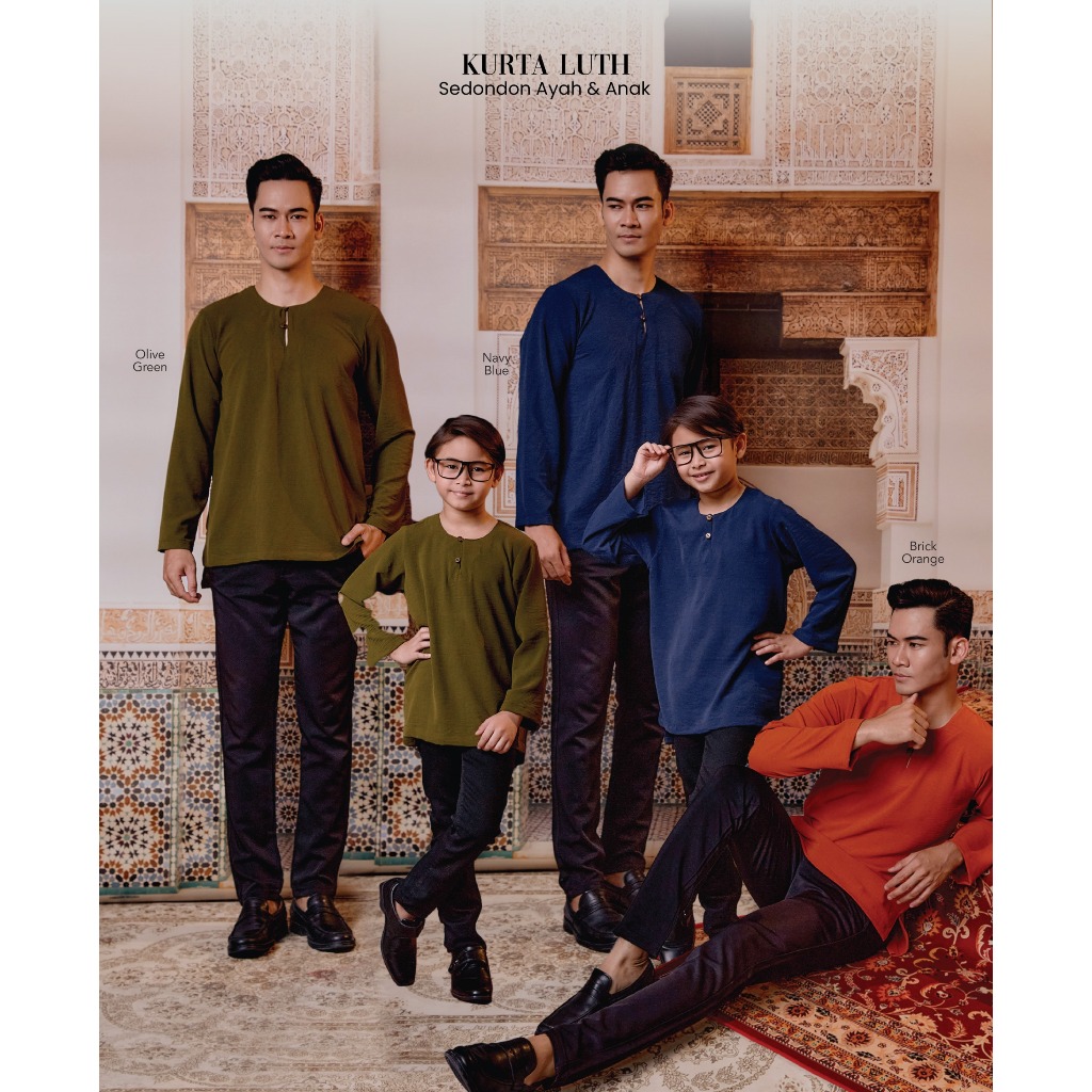 Kurta Lelaki Baju Dewasa Lengan Panjang Ironless Murah Moden Labuh ...