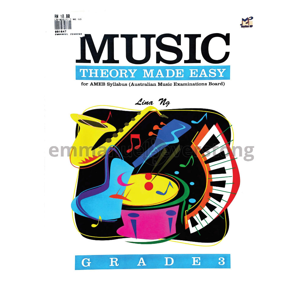 [OLD STOCK] Music Theory Made Easy Grade 3 | for AMEB Syllabus | Lina ...