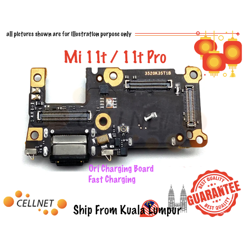 [Cellnet] Xiaomi x.mi 11t / 11t Pro Charging Board with Sim Connector ...
