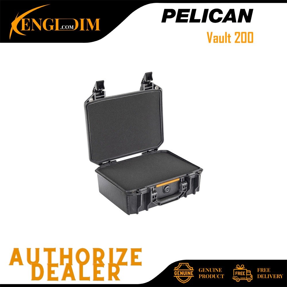 Pelican Vault Case V200 Foam Insert For 2 Handguns & Magazine - Cobra