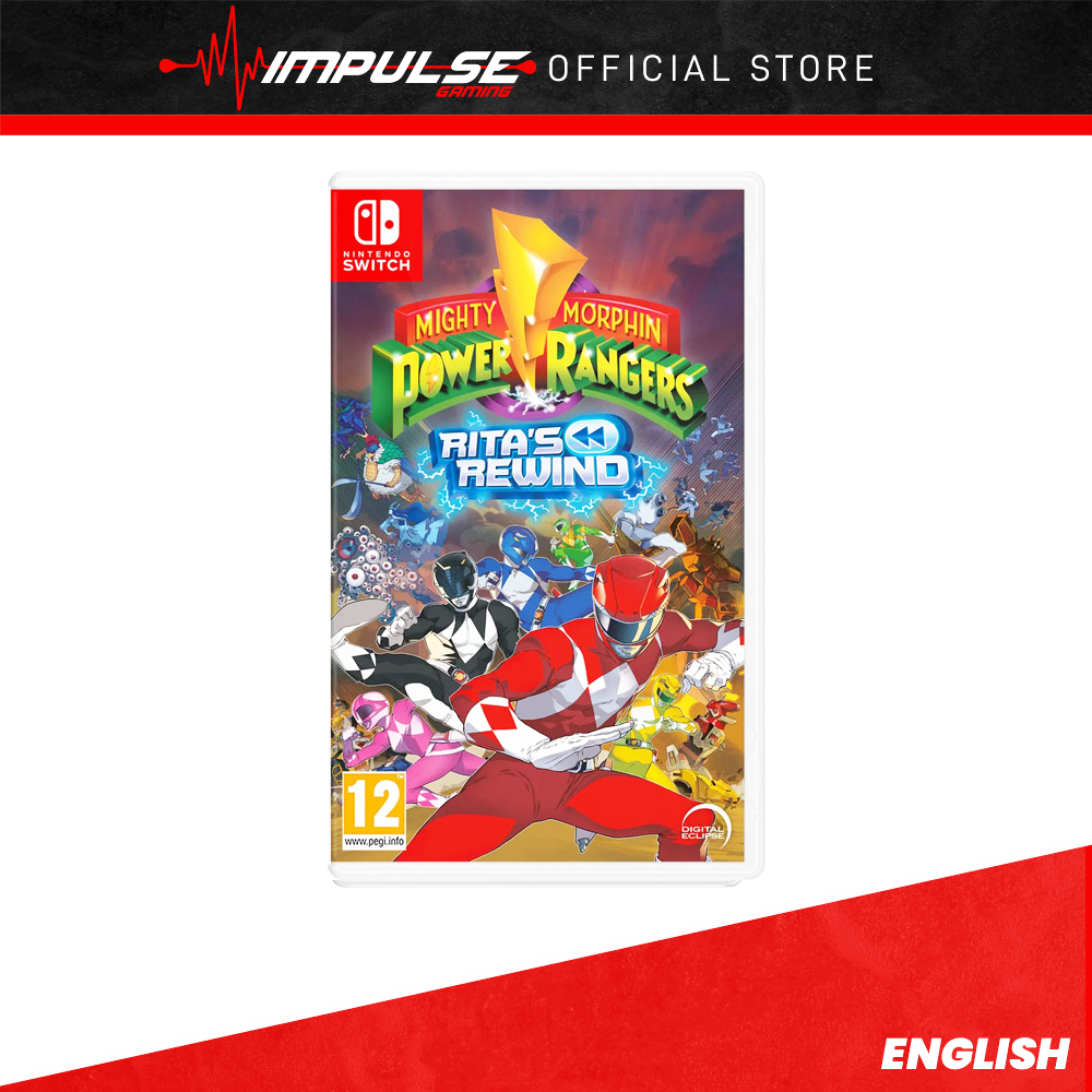NSW Nintendo Switch Mighty Morphin Power Rangers Rita's Rewind Standard ...