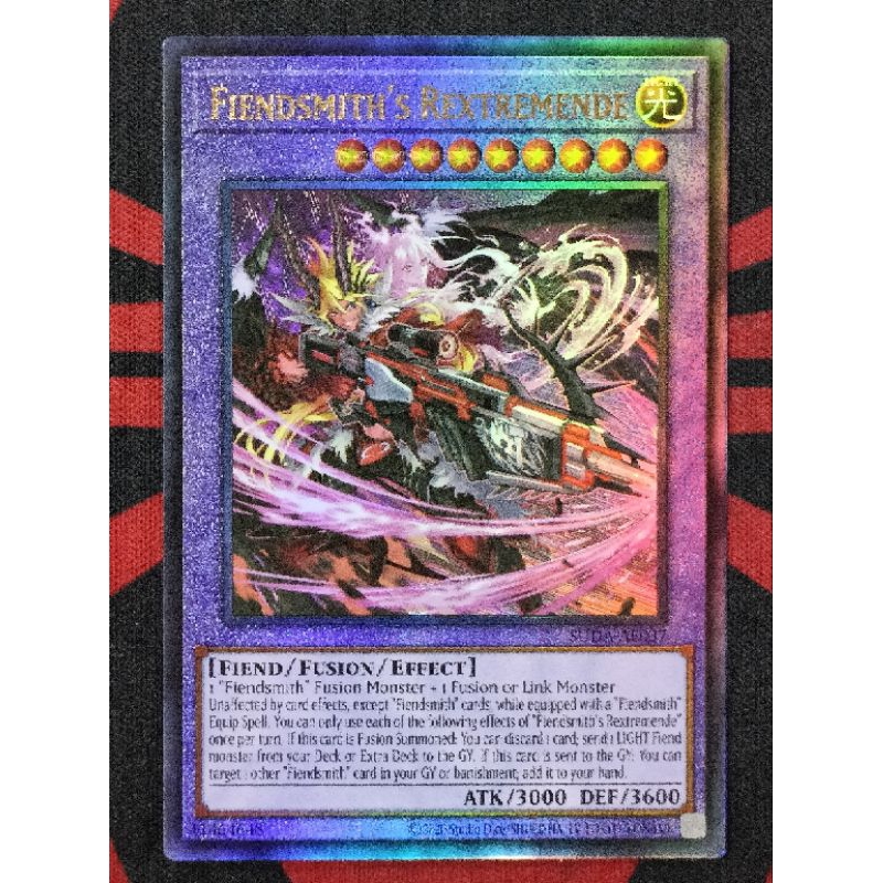 YUGIOH KONAMI SUDA-AE037 Fiendsmith's Rextremende (Ultra Rare/Ultimate ...
