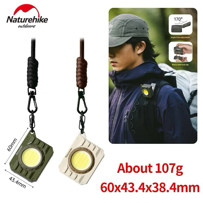 Naturehike Flashlight Mini Light Ultralight Waterproof Rechargeable ...