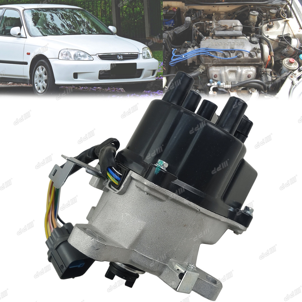 thumbnail image 2 of EMUSA Ignition Distributor For 1996-1998 Honda Civic - Replaces TD80U (Excludes Hitachi) - 30100-P2E-A01 2 of 6