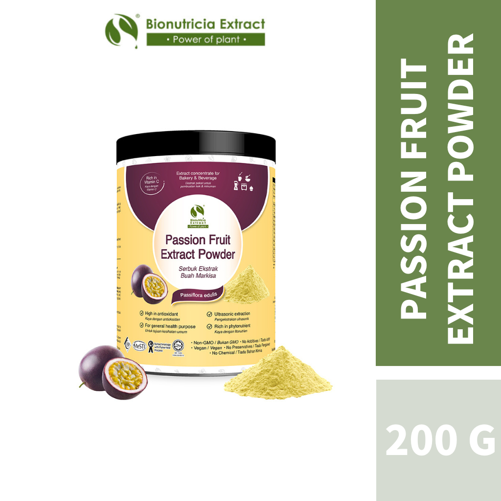Bionutricia Passion Fruit Extract Powder 200g/1kg High Fiber Promotes ...