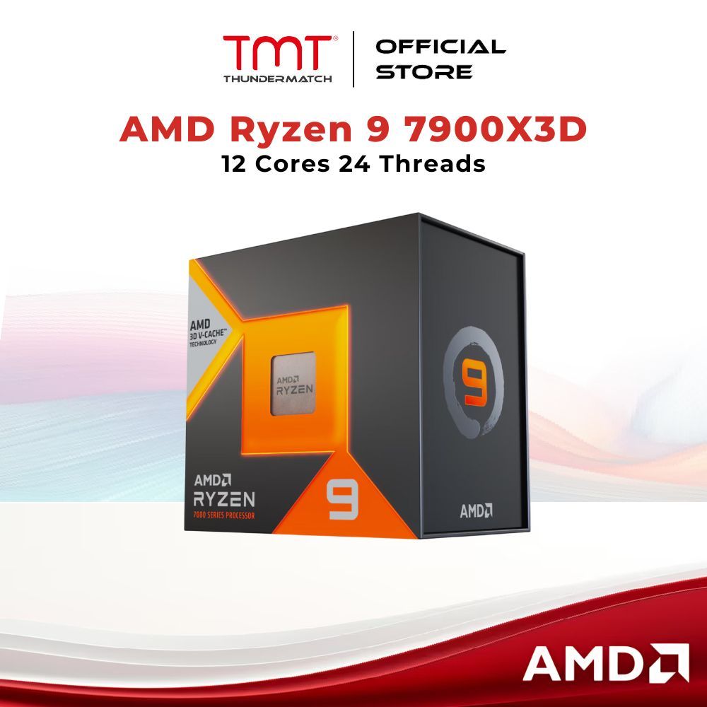 TMT AMD Ryzen 9 7900X3D AM5 Processor | Shopee Malaysia