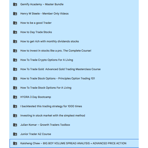 BUndle Trading Courses - Learn Trading 2025 Courses ( Set 3 ) | Shopee ...
