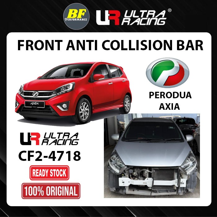Ultra Racing Perodua Axia (B200) Front Anti Collision Bar CF2-4718 ...