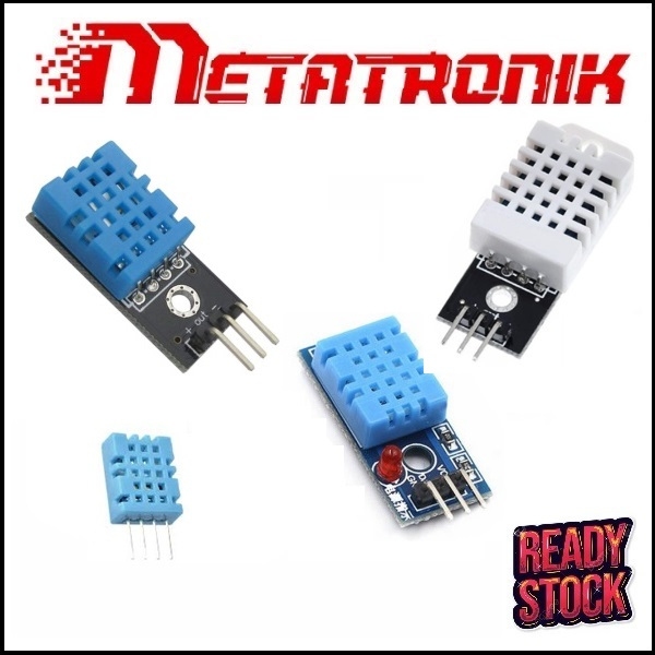 DHT11 & DHT22 TEMPERATURE AND HUMIDITY SENSOR MODULE | Shopee Malaysia