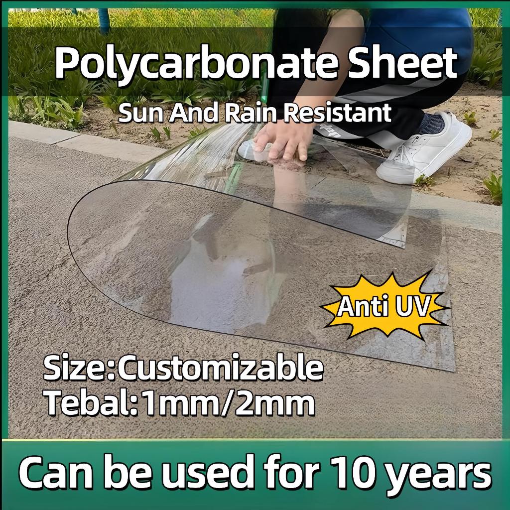 Polycarbonate Sheet/Plastik Transparent/1mm/2mm/Pc Flat Transparent ...