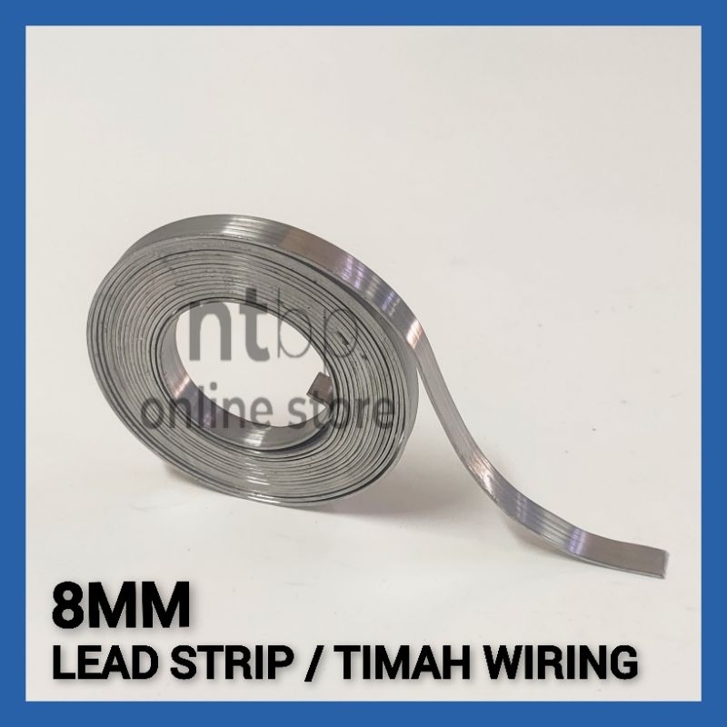 Surface Wiring Lead Strip / Timah Wiring ( 1 SET : 3 Rolls for Each ...