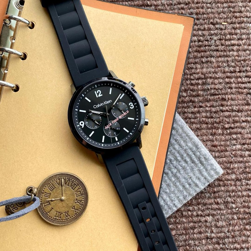 [Original] 25200461 Multifunction Men Watch with Black dial and Black ...