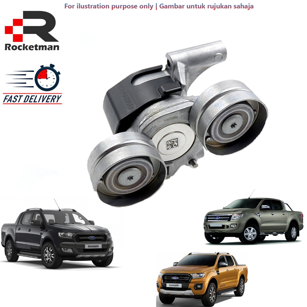 FORD FAN BELT TENSIONER BEARING RANGER T6 T7 T8 GENUINE PARTS | Shopee ...