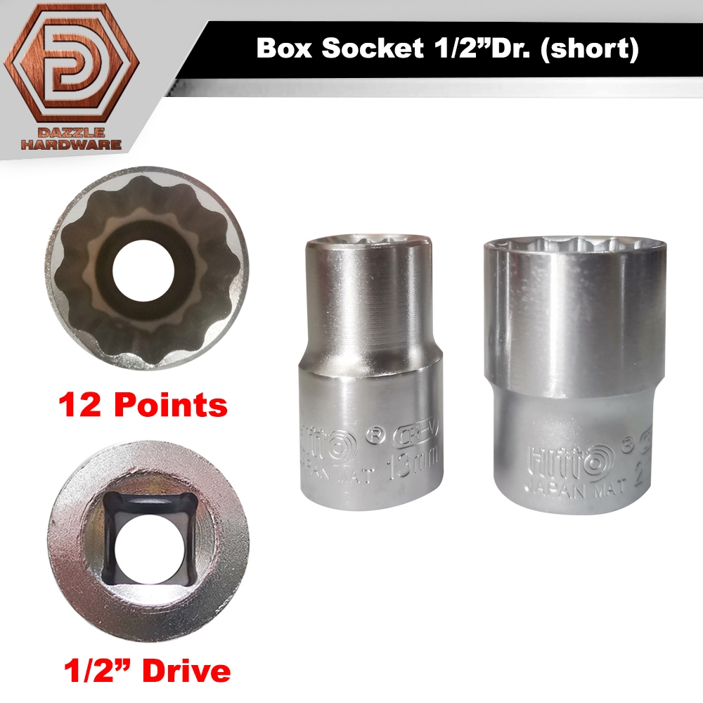 Box socket 1/2
