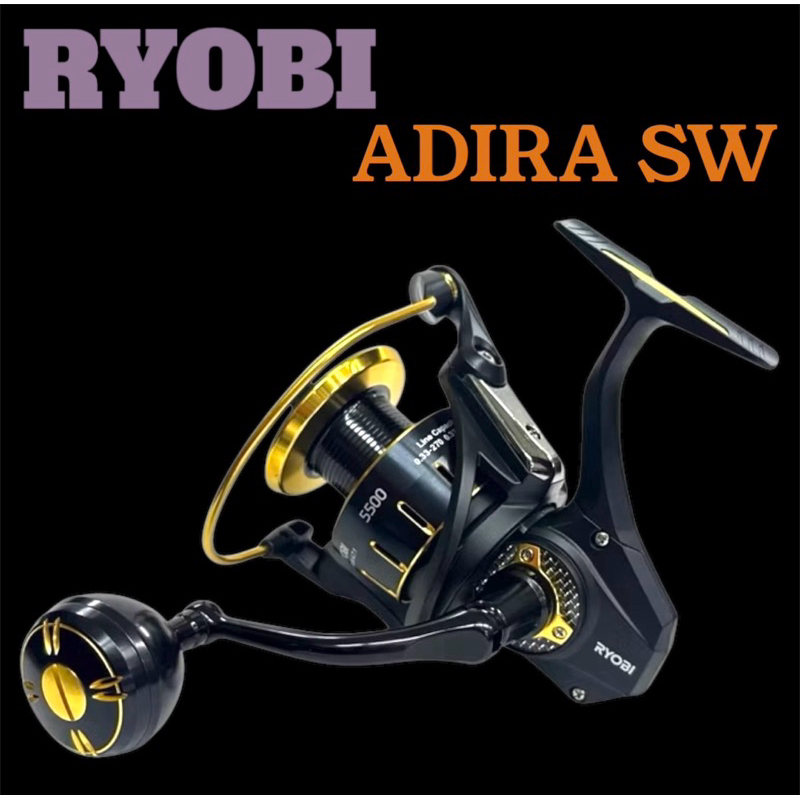 #Ryobi adira sw salt water spinning fishing reel | Shopee Malaysia