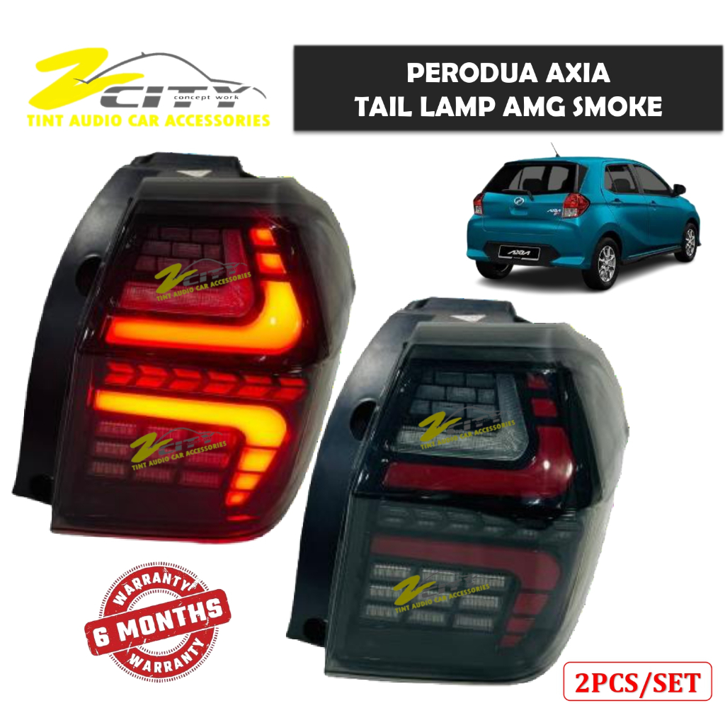 Perodua Axia 2023 - 2025 AMG Design Dynamic Tail Lamp With Signal ...