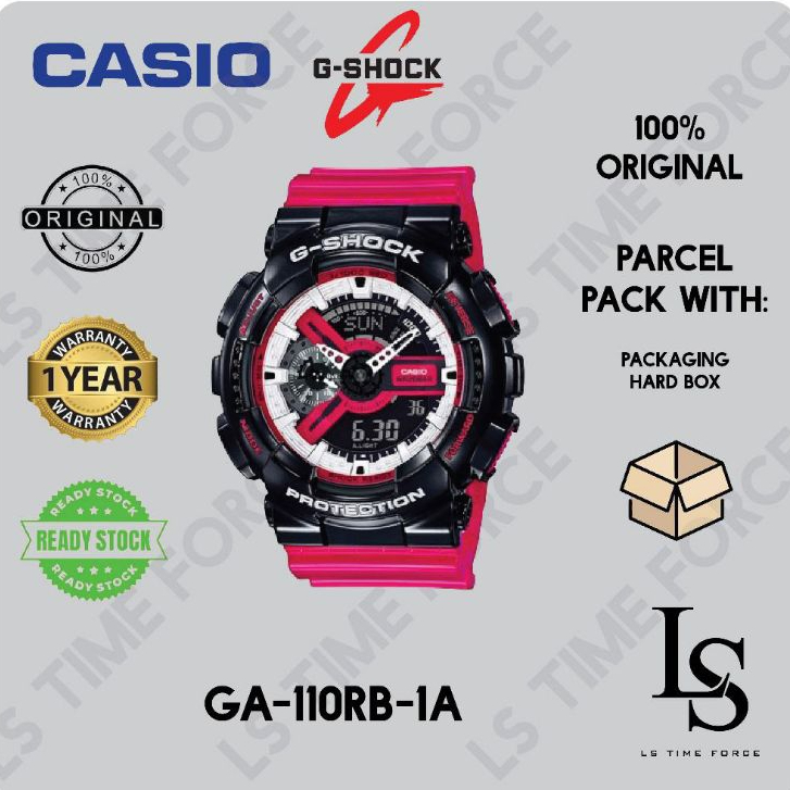 G-SHOCK ORIGINAL GA-110RB-1A/GA-110RB-1ADR/GA-110RB/GA110RB | Shopee ...