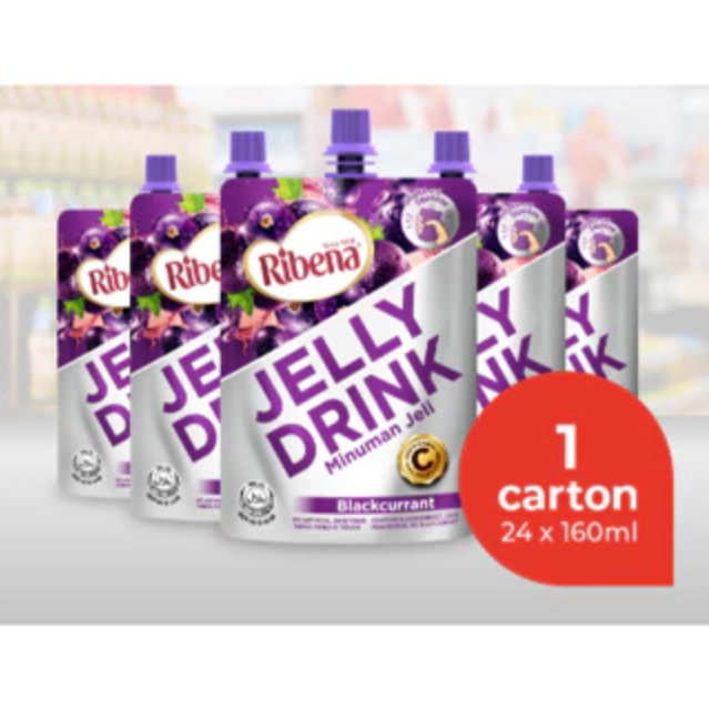 RIBENA Cheerpack (Carton 24 pcs) - Jelly (160ml) | Shopee Malaysia