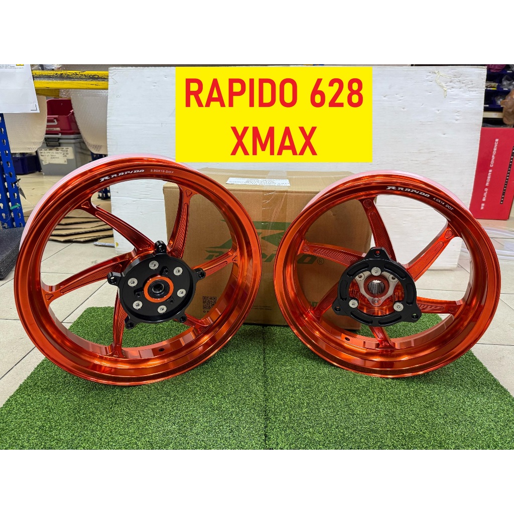 CNC Sport Rim RAPIDO YAMAHA XMAX XMAX250 v1 v2 v3 - 350-15 / 400-14 ...
