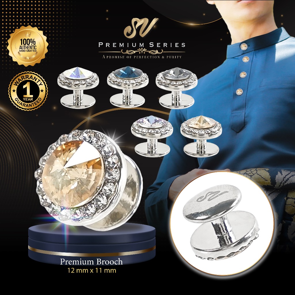 Butang Baju Melayu Uniq Clothes Button 1 Set ( 5 Pcs ) For Men Butang ...