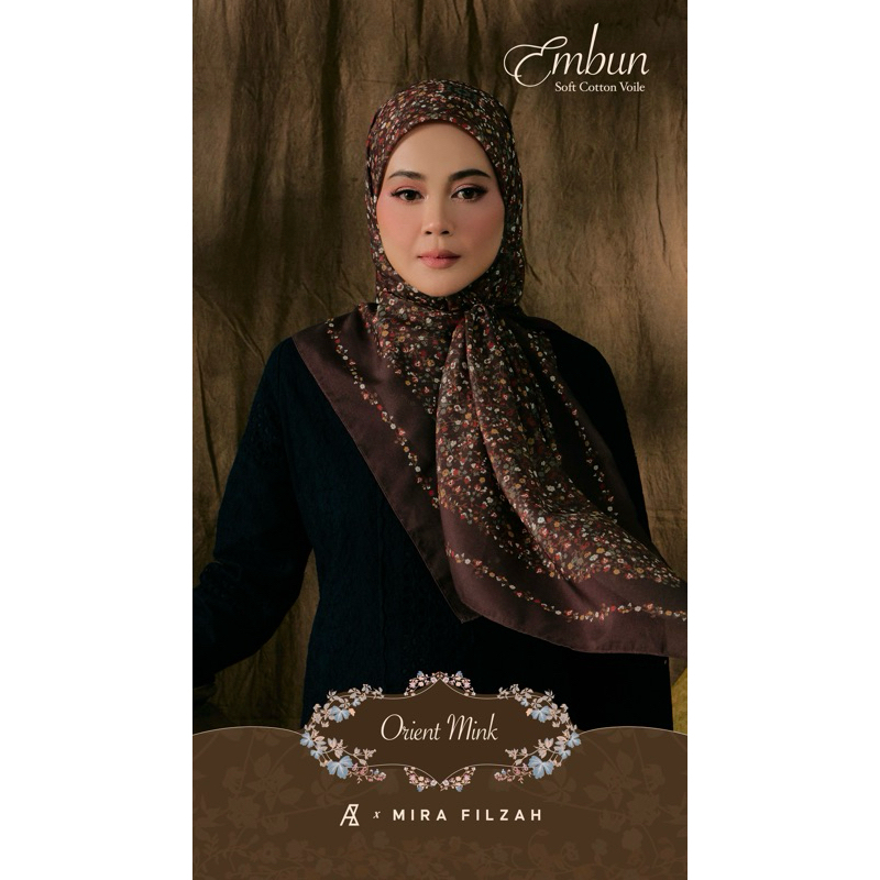 AMEERAZAINI TUDUNG BAWAL PRINTED BIDANG 47